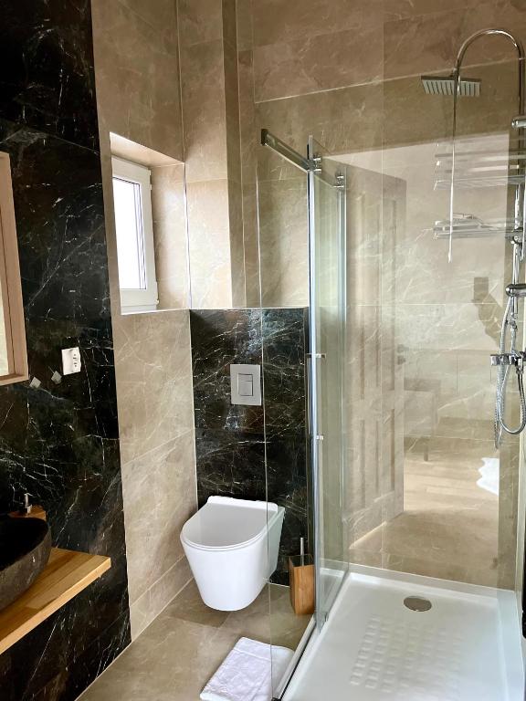 Kúpeľňa v ubytovaní Apartamenty Lobeliowy Port