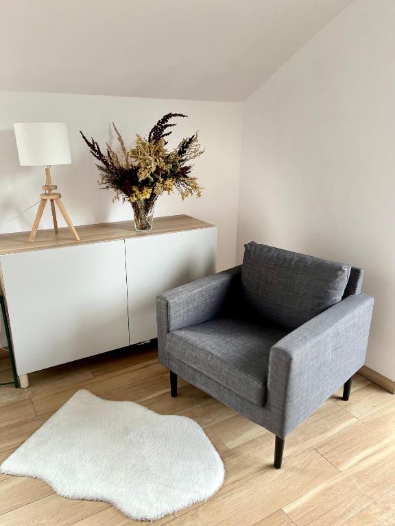 Posedenie v ubytovaní Apartamenty Lobeliowy Port