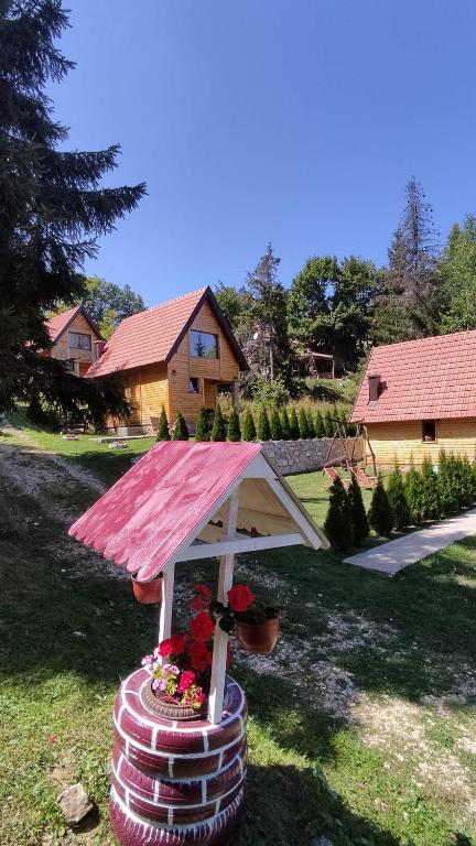 Zahrada ubytování Lodge Sisters