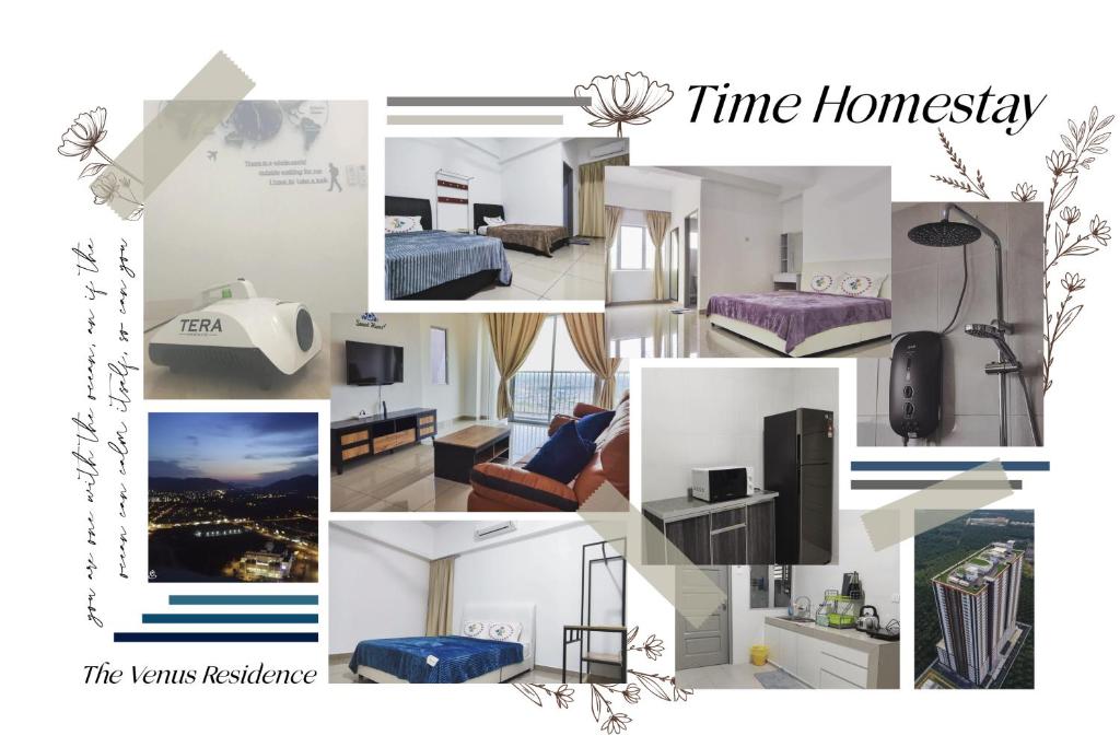 TV a/nebo společenská místnost v ubytování Time Homestay (6-8pax) The Venus, Manjung/Sitiawan