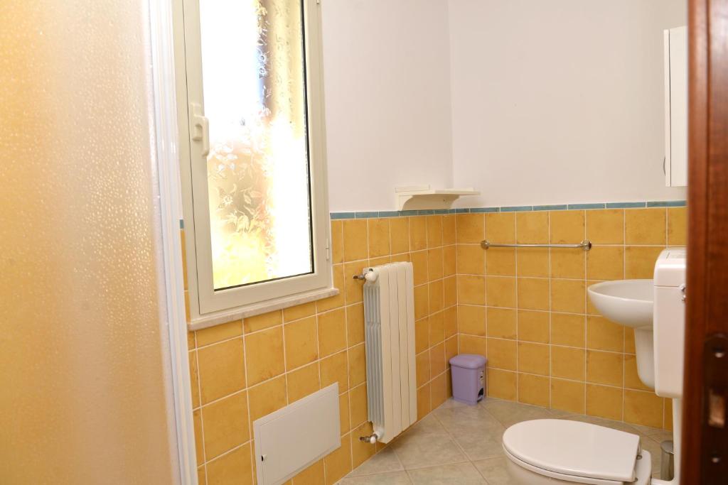Koupelna v ubytování B&B S'Incontru