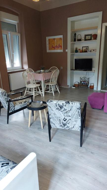 Posezení v ubytování Apartman Central