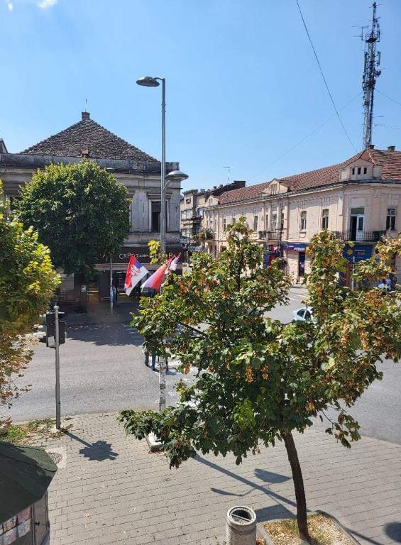 Budova, kde se apartmán nachází