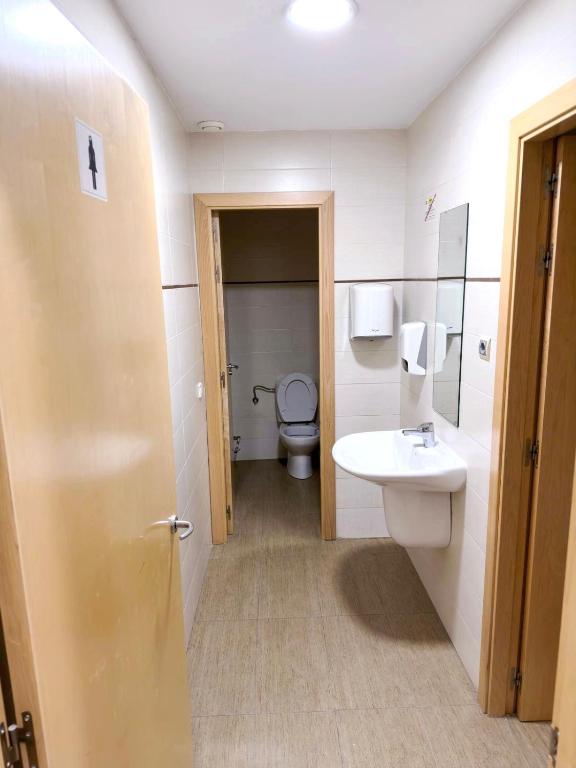 Koupelna v ubytování Hostel Acacias