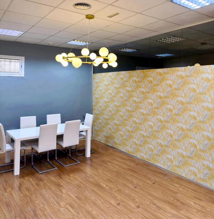 Posezení v ubytování Hostel Acacias