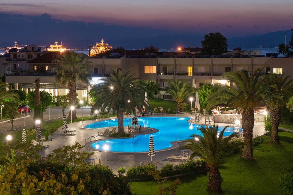Bazén v ubytování Hotel Aethria nebo v jeho okolí