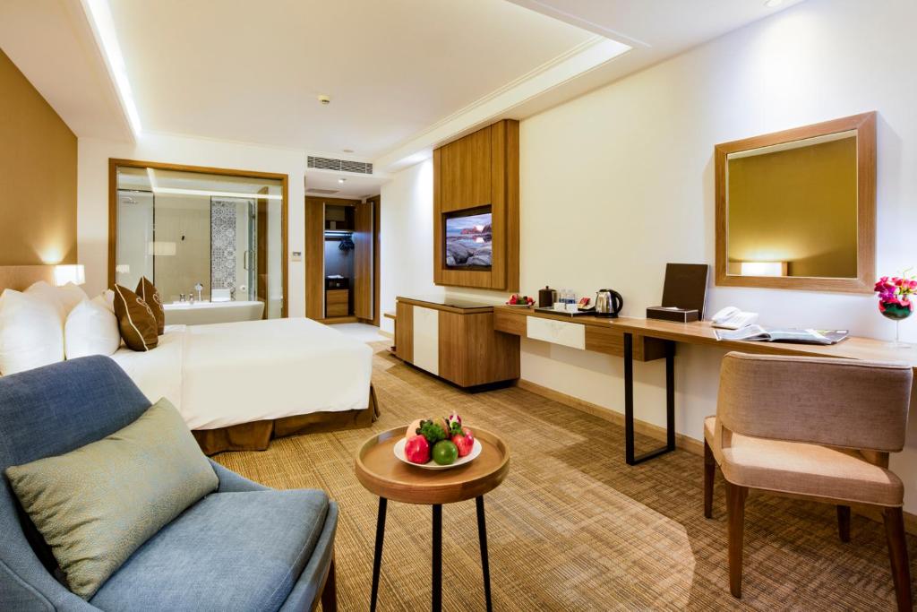 Phòng Premium Deluxe Giường Đôi Nhìn ra Biển
