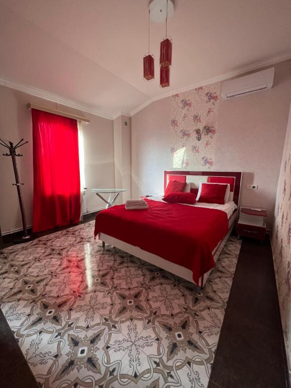 Postel nebo postele na pokoji v ubytování Z Narek