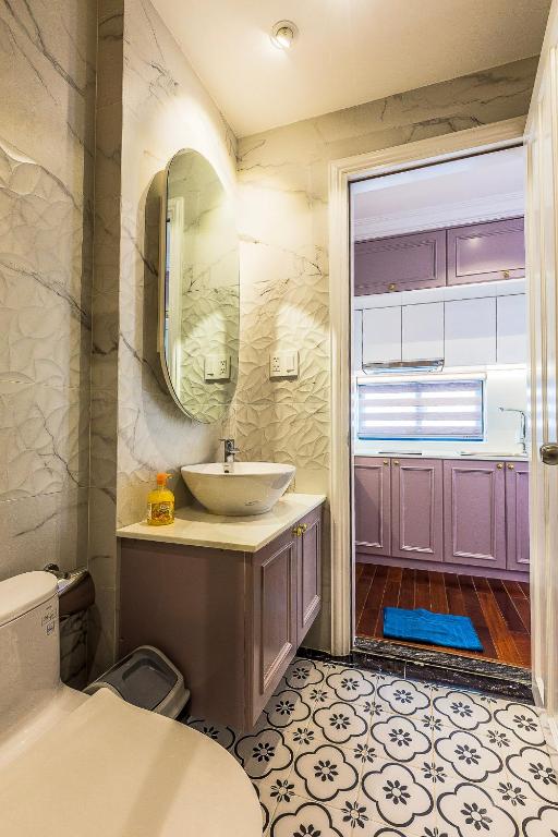Koupelna v ubytování Ngan Ha 2 Apartment