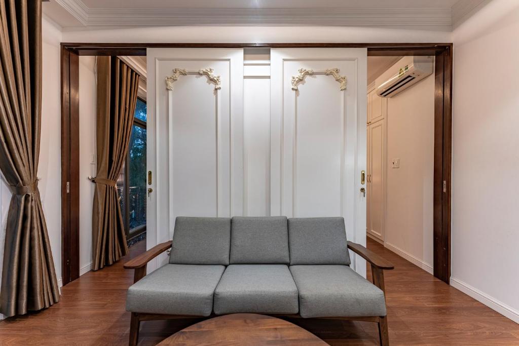 Posezení v ubytování Ngan Ha 2 Apartment