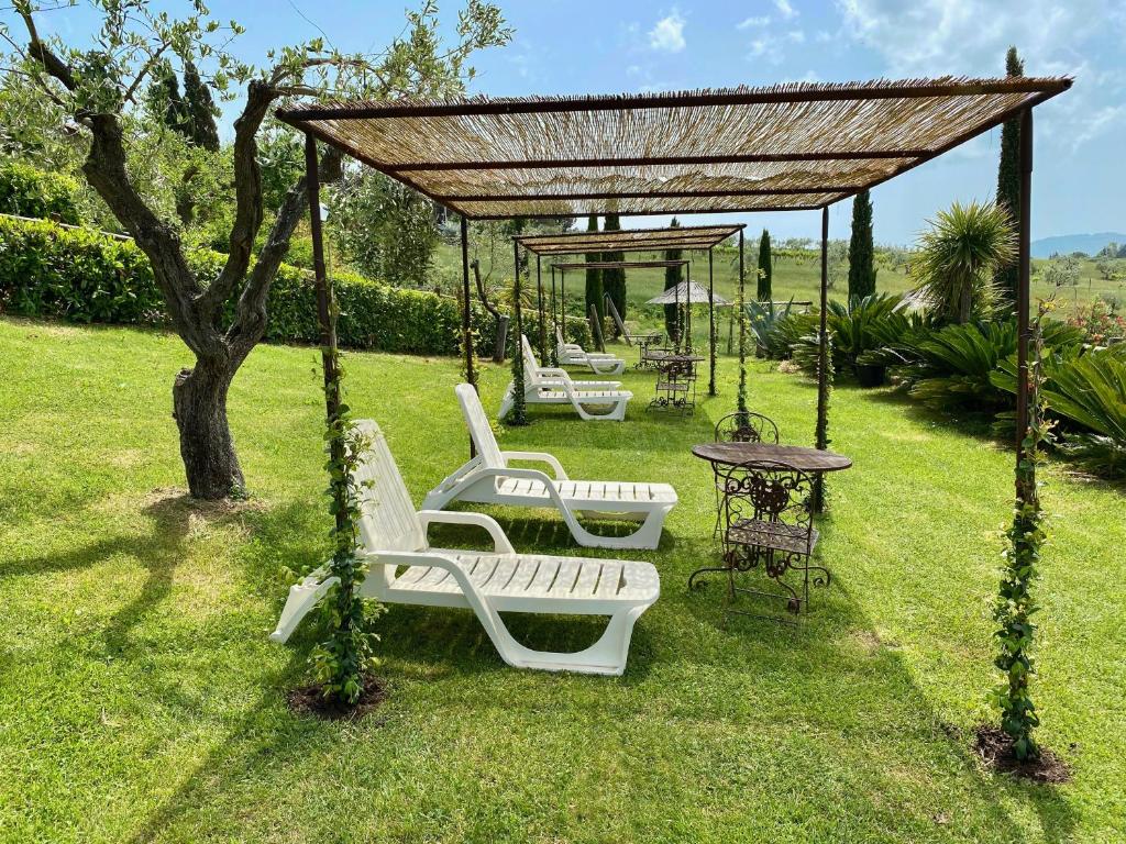 Zahrada ubytování Agriturismo San Tommaso