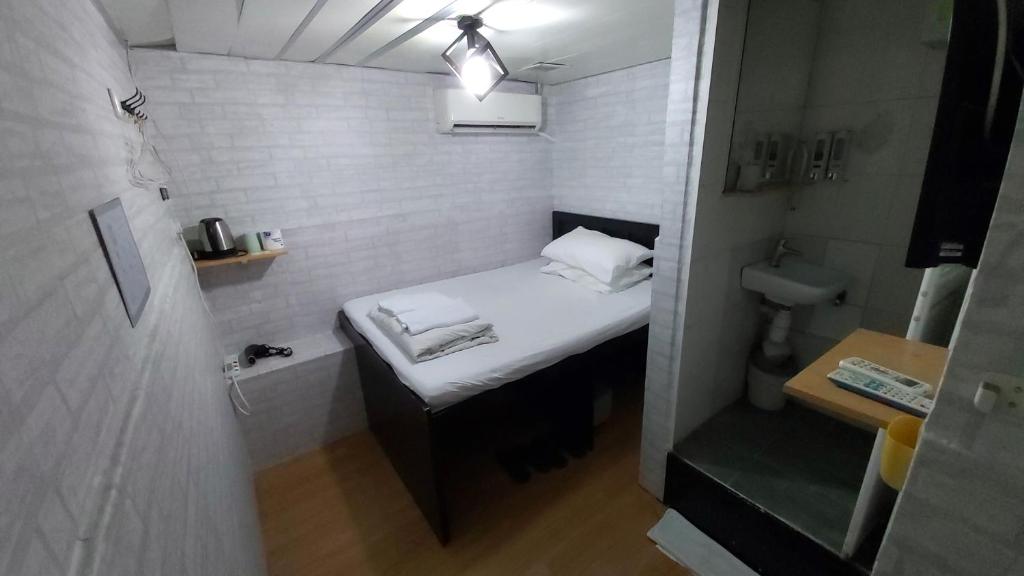 Koupelna v ubytování Cozy Inn Jordan Station
