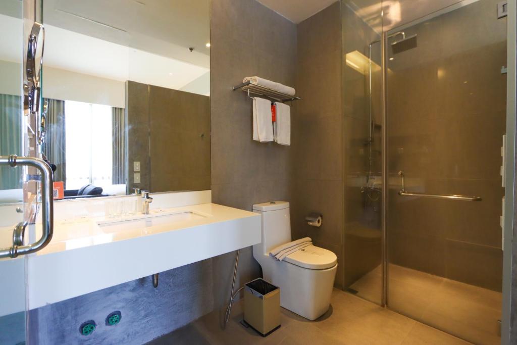 Koupelna v ubytování Privato Quezon City