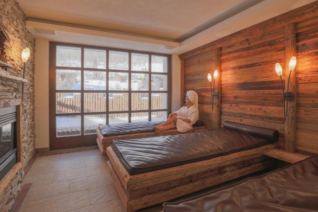 Posezení v ubytování Hotel Alpin Superior