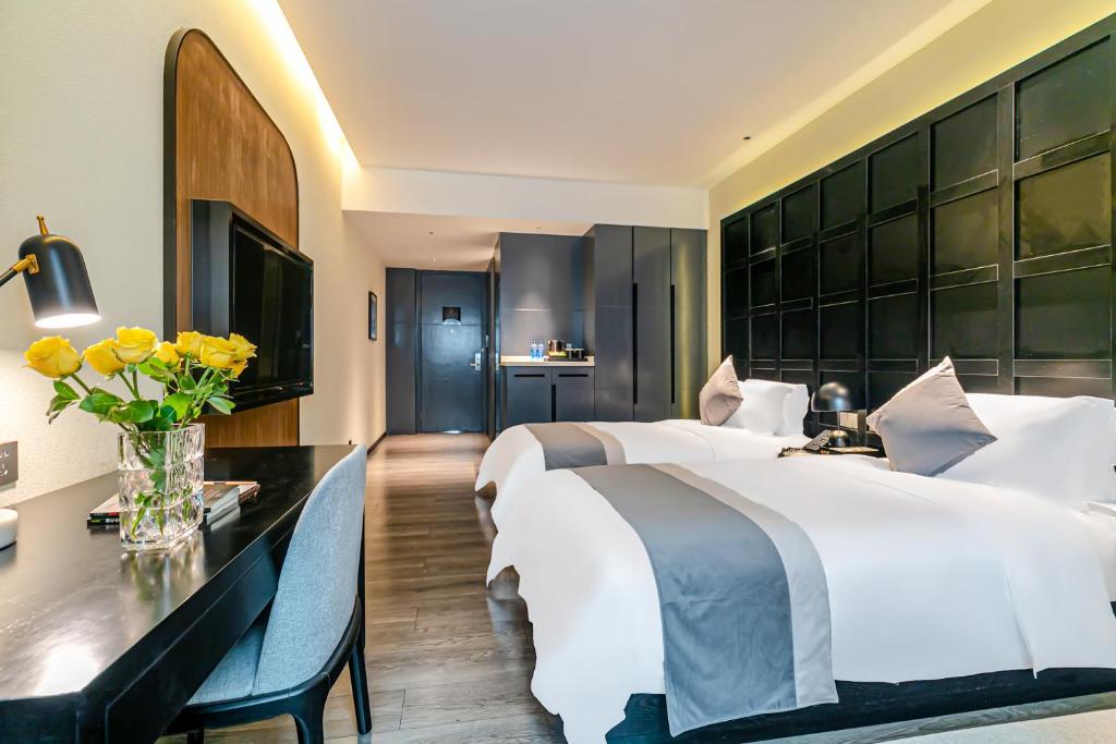 Empathy Hotel - Guangzhou East Railway Station Tianhe Sports Center - Salle Jumelle Exécutive