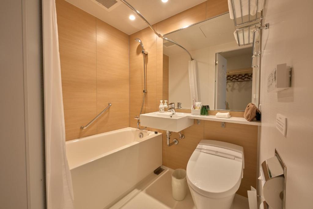 Koupelna v ubytování Hotel Intergate Kanazawa