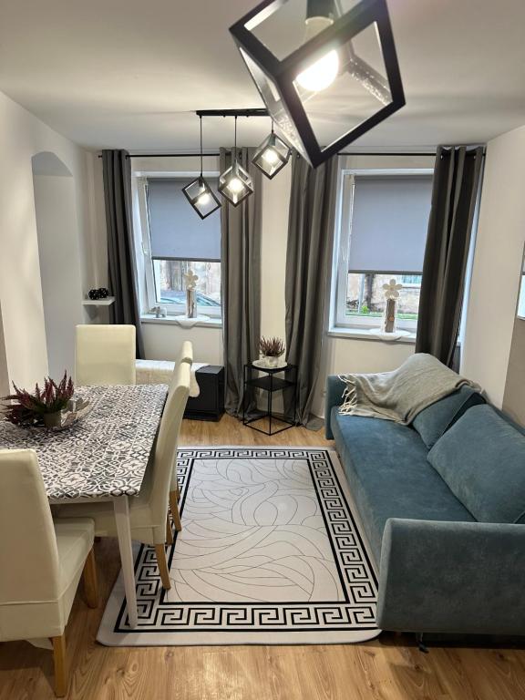 Posezení v ubytování Apartament Centrum
