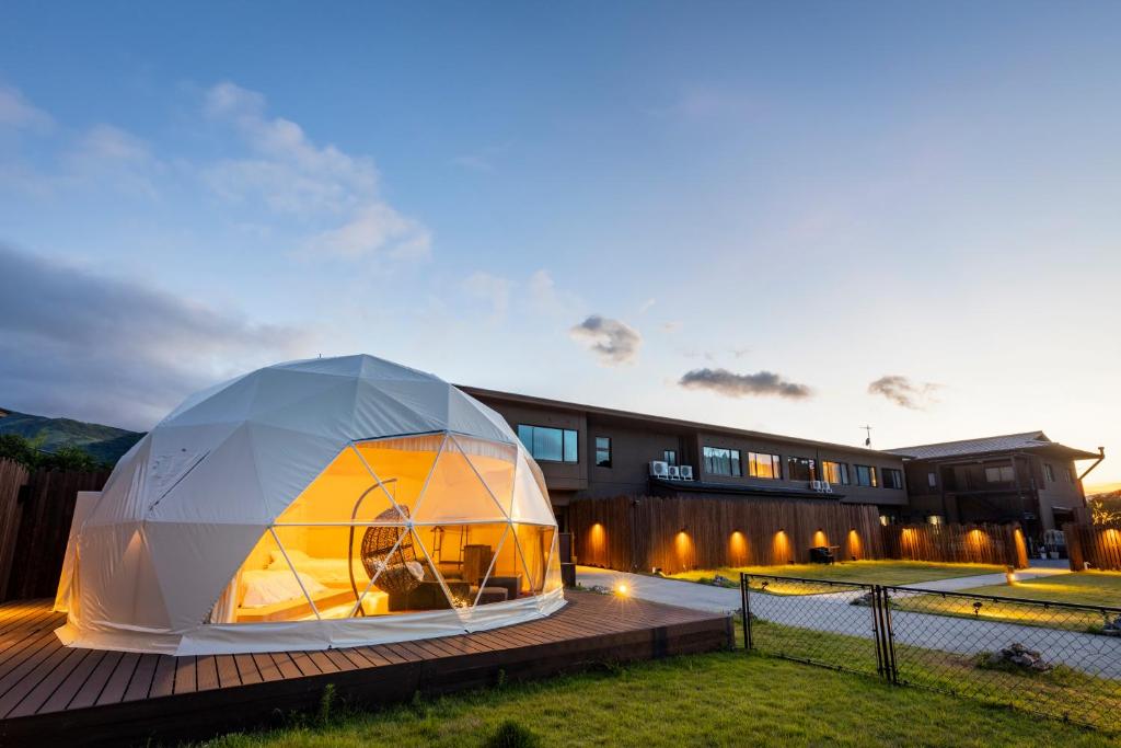 Zahrada ubytování glampark ACONCAGUA RESORTS
