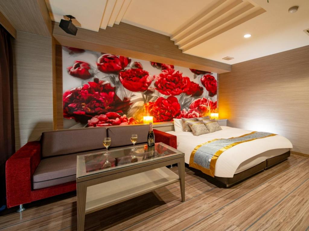 Postel nebo postele na pokoji v ubytování HOTEL　Noblesse