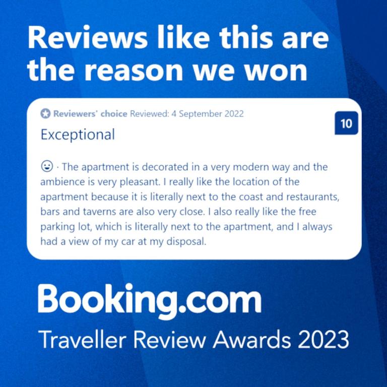 Certifikát, ocenenie alebo iný dokument vystavený v ubytovaní Rosemarie Beach Suites Zadar