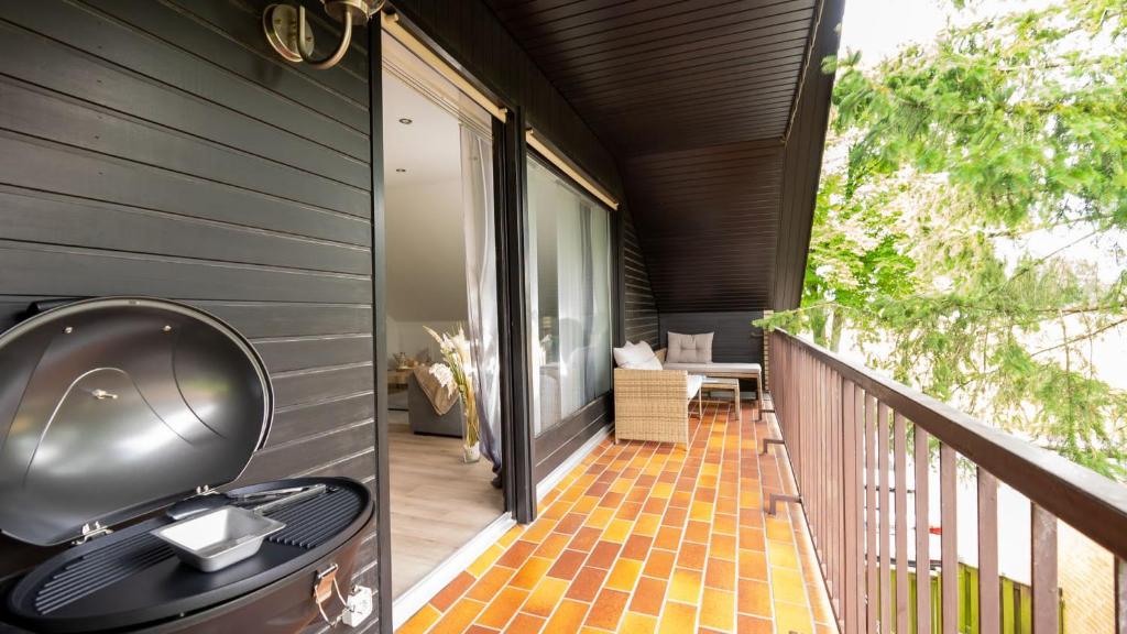 3,5-Zimmer inkl Arbeitsplatz, WLAN & free Netflix, Amazon-Free Parken vollausgestattete Wohnung, 24h Check In - 12