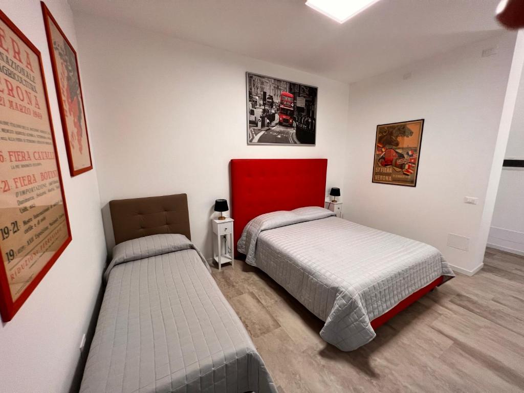 Postel nebo postele na pokoji v ubytování 10 Minutes B&B Bed & Breakfast