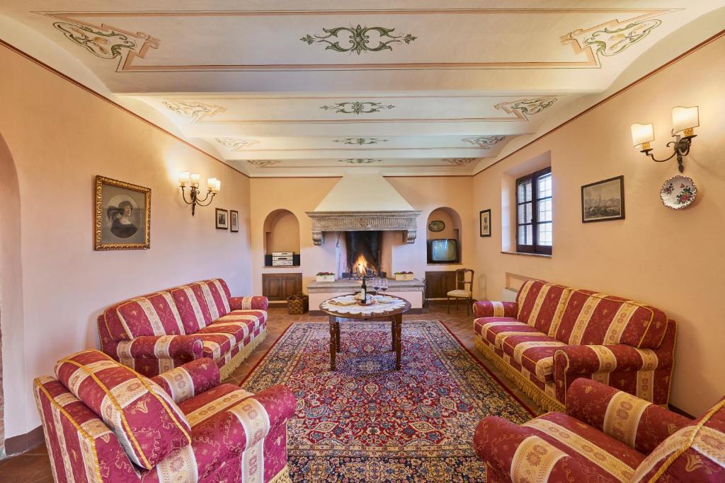 Posezení v ubytování Agriturismo Pometti - Villa Boscarello