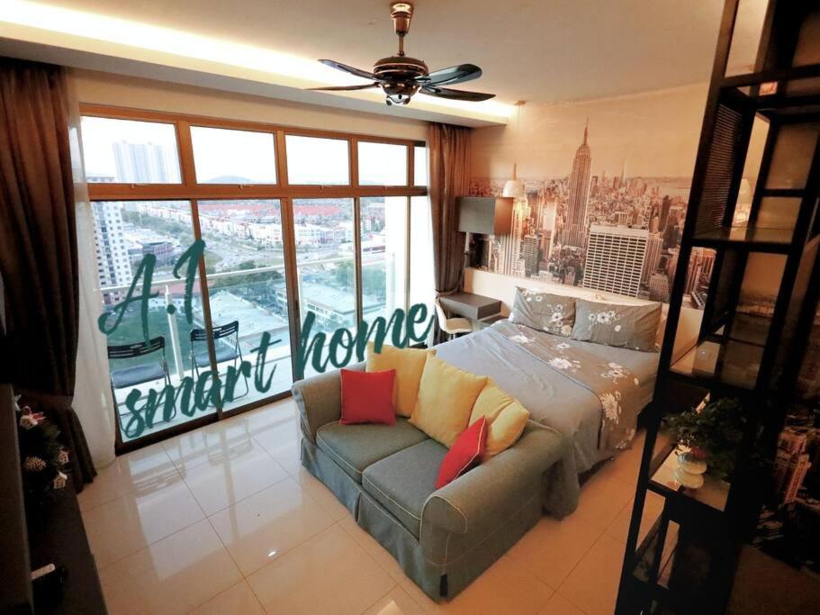 Χώρος καθιστικού στο Mount Austin Palazio # Lake view super nice view