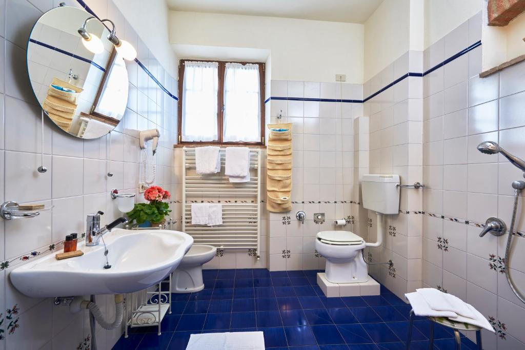 Koupelna v ubytování Agriturismo Pometti - Villa Boscarello