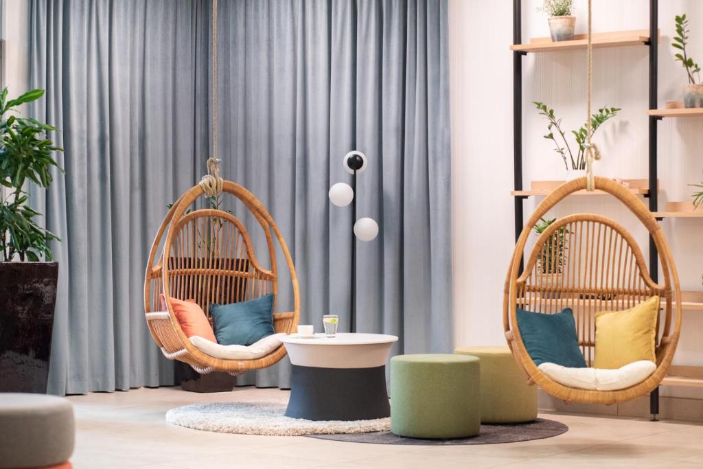 Posezení v ubytování Hotel Arkon Park Gdańsk- Destigo Hotels