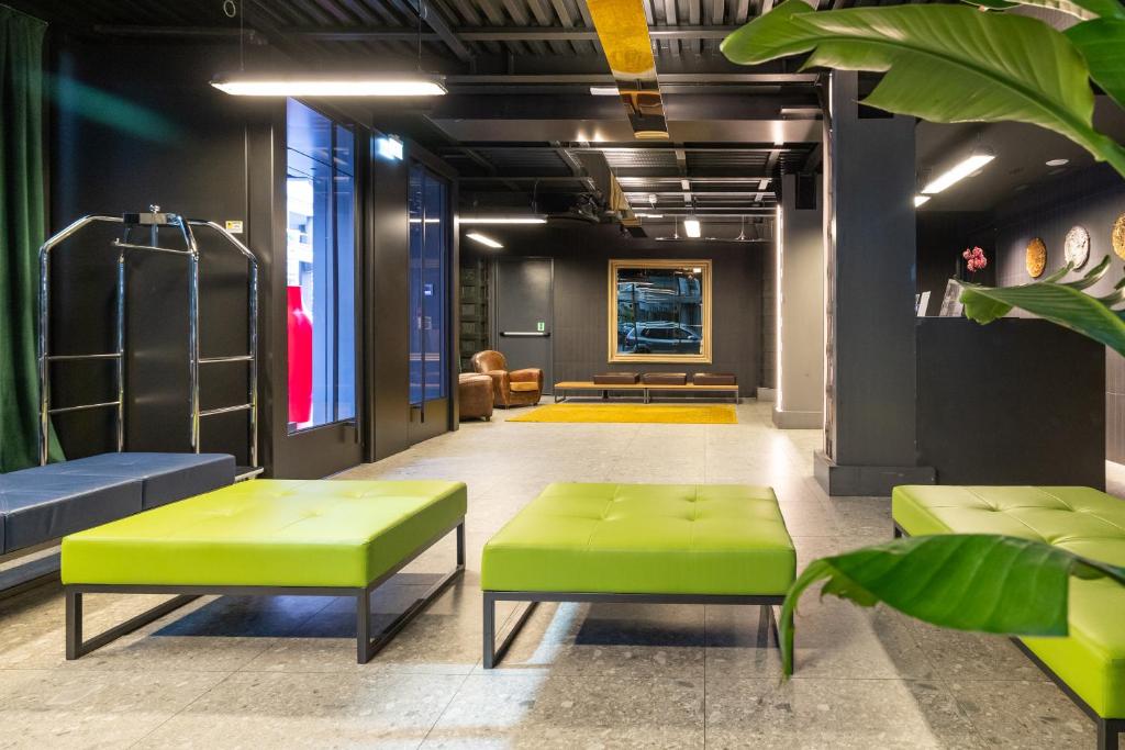 Posezení v ubytování Smart Hotel Central