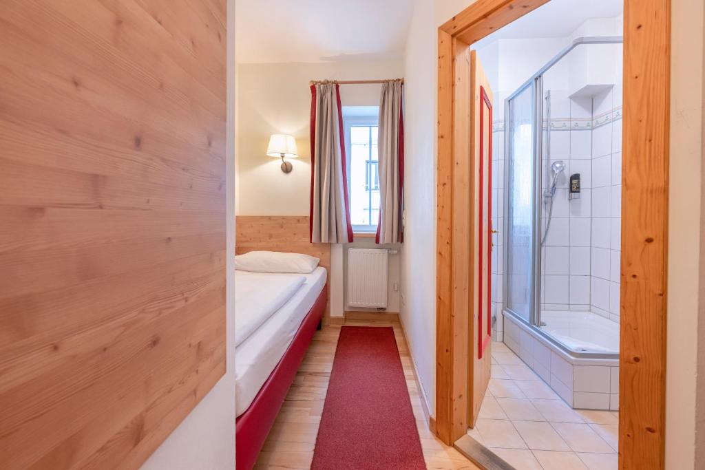 Koupelna v ubytování Hotel Eder