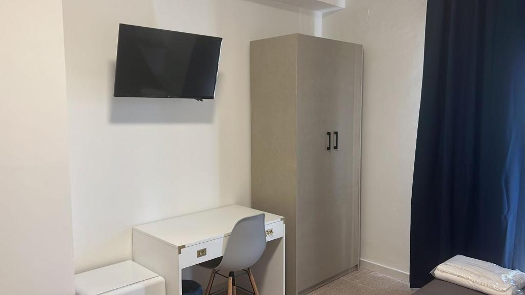 TV a/nebo společenská místnost v ubytování B&b Ciriapples