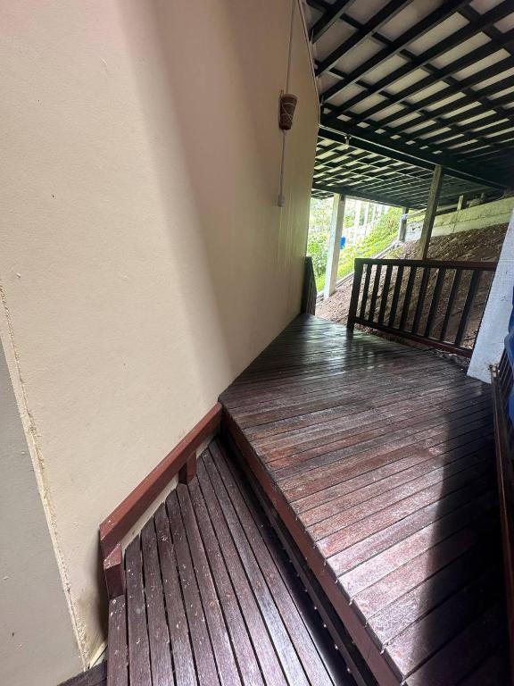 Balkón nebo terasa v ubytování Ren-Hana Kundasang