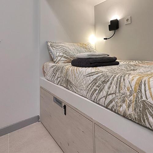 Postel nebo postele na pokoji v ubytování HOSTEL ALEA