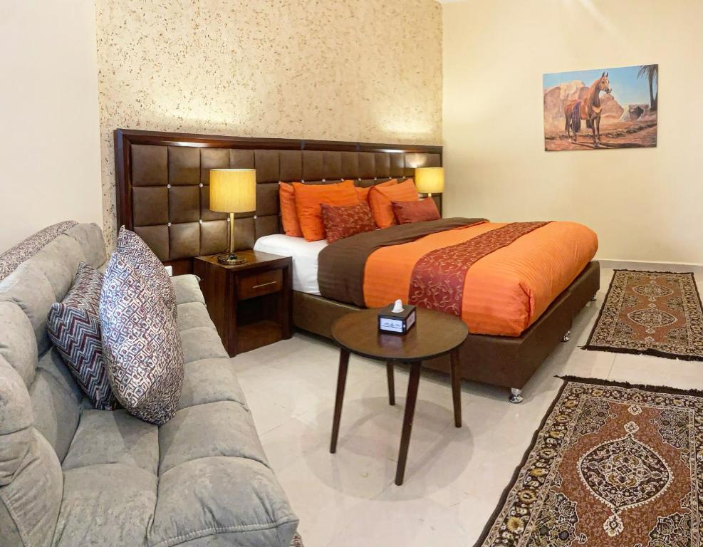 Posezení v ubytování Anbat Midtown Hotel