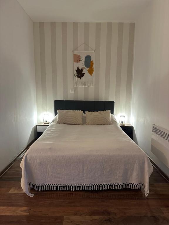 Krevet ili kreveti u jedinici u objektu Nirvana Lux Apartman Zlatar