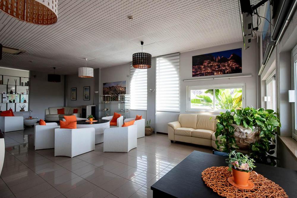 Posezení v ubytování Hotel Palatinum