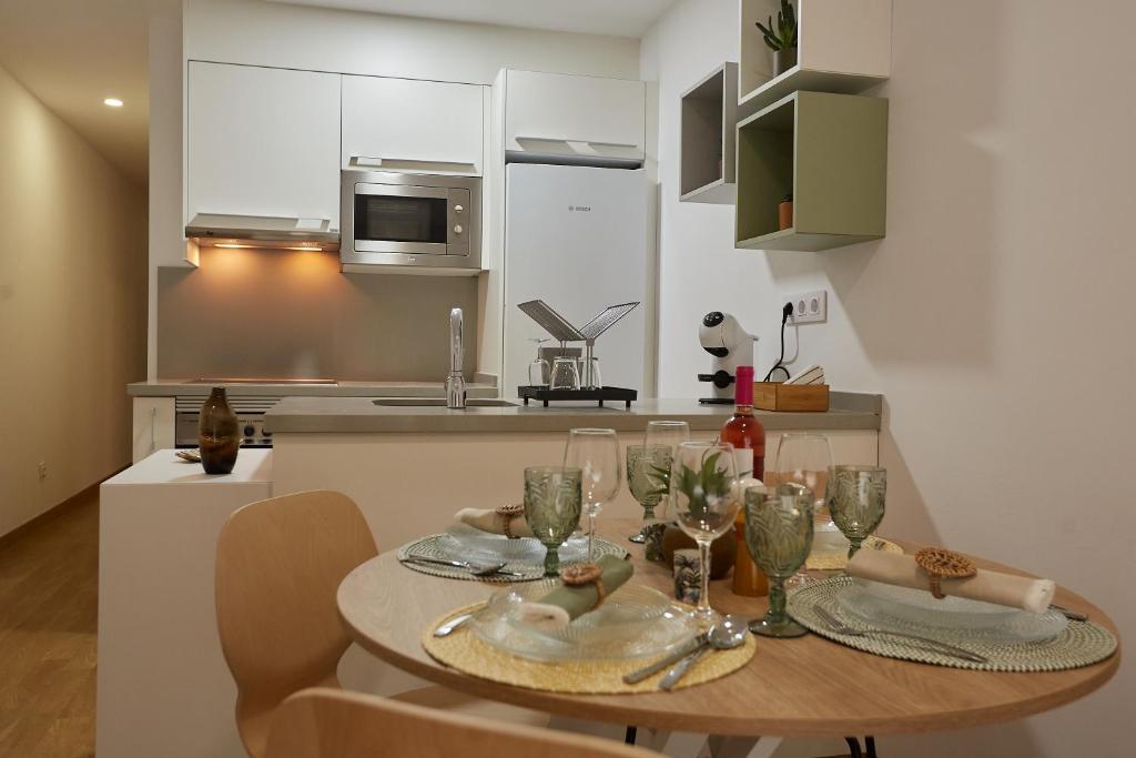 Kuchyňa alebo kuchynka v ubytovaní Canteras Suite Gran Canaria