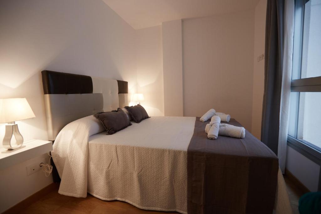 Posteľ alebo postele v izbe v ubytovaní Canteras Suite Gran Canaria