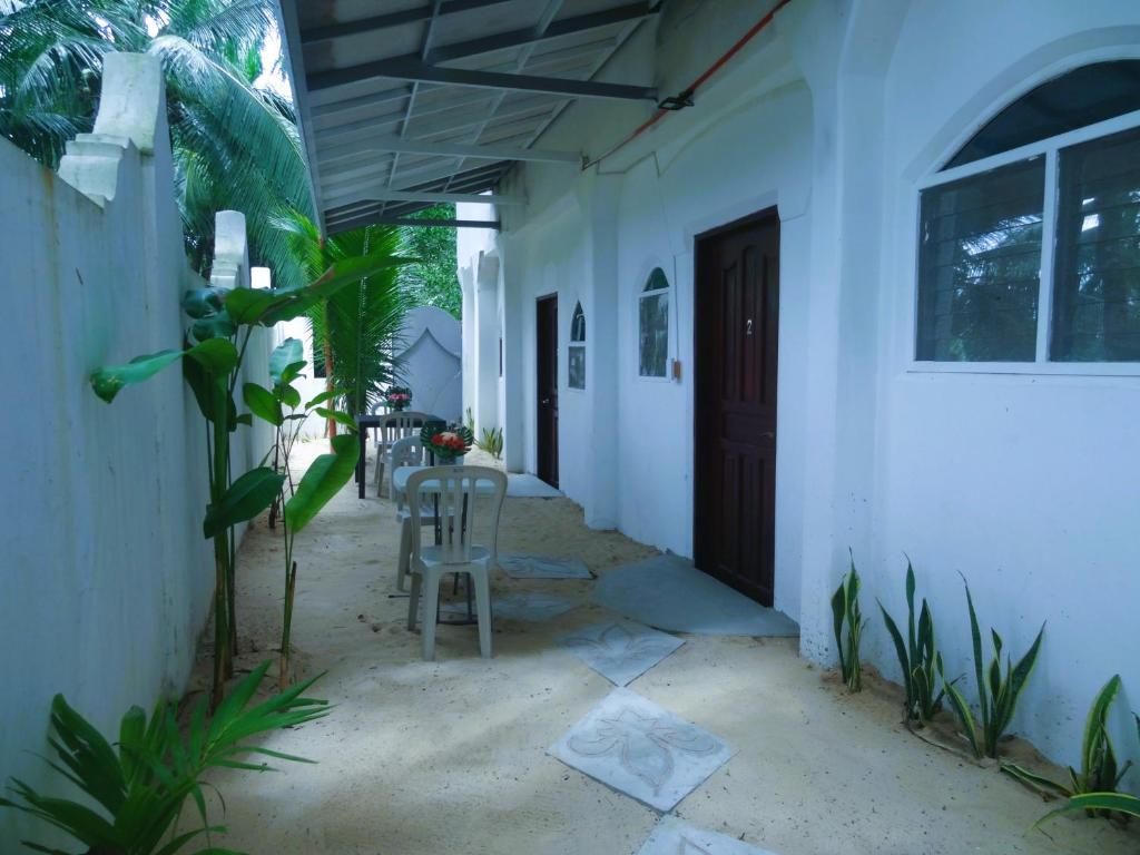 Patio nebo venkovní prostory v ubytování Franswa Inn