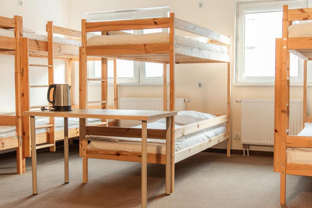 Postel nebo postele na pokoji v ubytování Luxhostel24 Warsaw