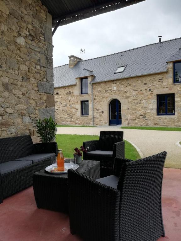 Posezení v ubytování Chambres d'Hôtes des Hirondelles