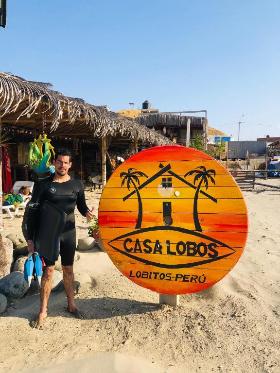 Certifikát, hodnocení, plakát nebo jiný dokument vystavený v ubytování Casa Lobos