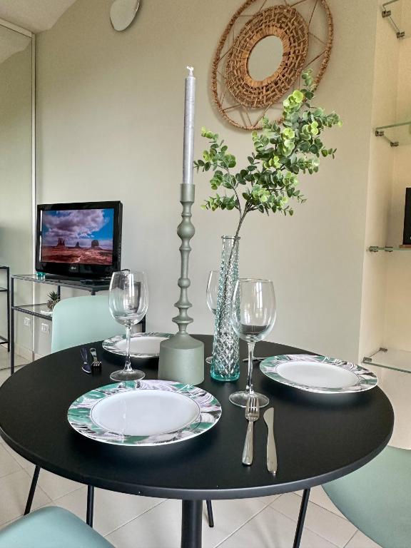 TV a/nebo společenská místnost v ubytování Just Langhe Casa Dolcetto