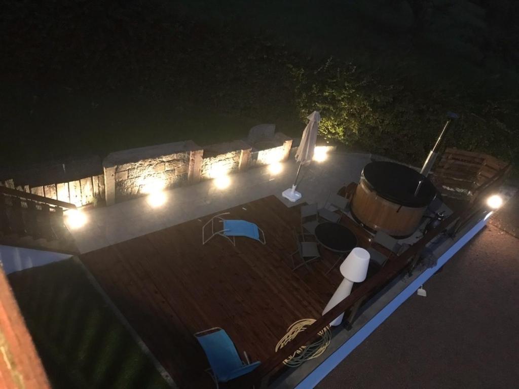 Balkón nebo terasa v ubytování Appartement du parc