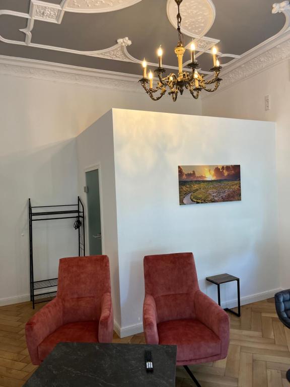 Posezení v ubytování Moseltürmchen Cochem