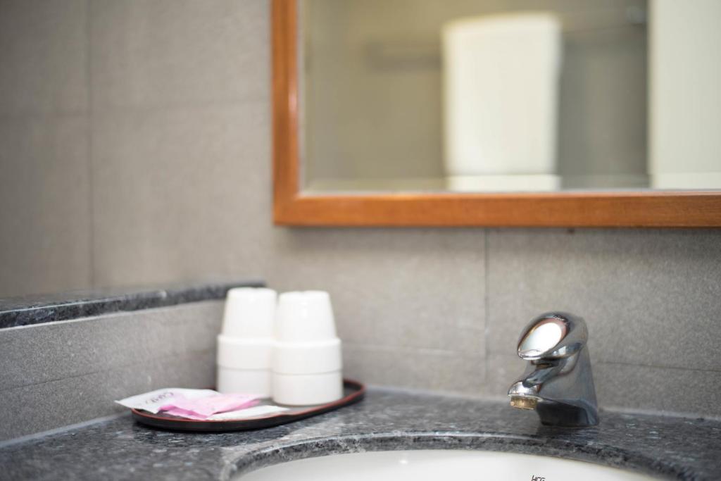 Koupelna v ubytování Bowa Hotel Penghu