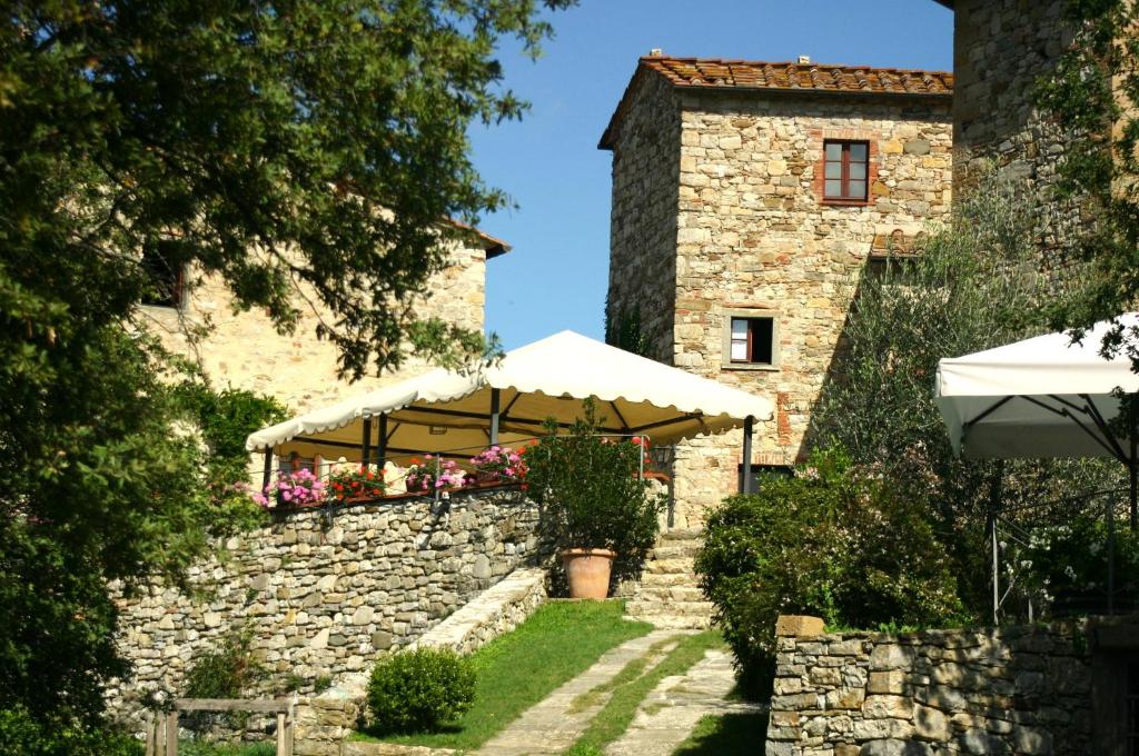 Vonkajšia záhrada v ubytovaní Borgo Livernano
