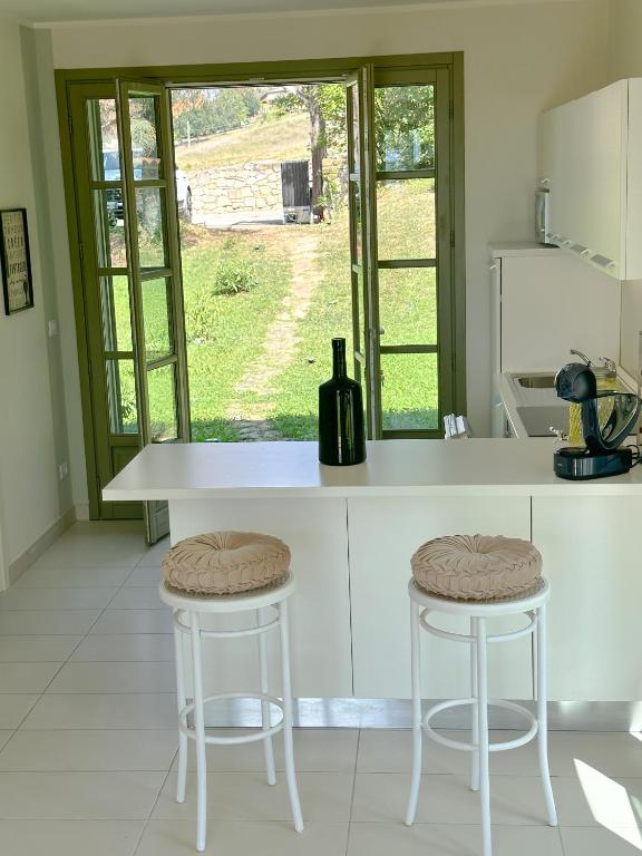 Kuchyň nebo kuchyňský kout v ubytování Just Langhe Casa Barolo